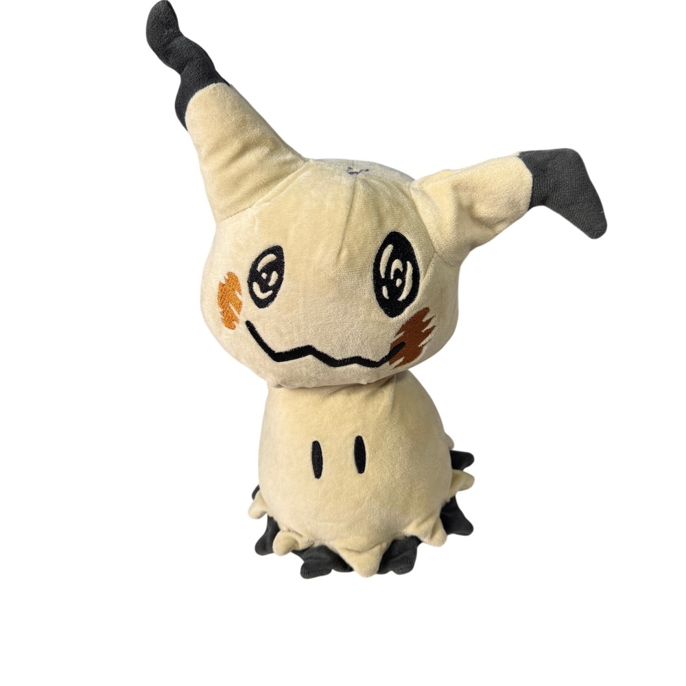 Pokemon Mimikyu Plush Stuffed Animal Toy Sun and Moon Ghost Fairy Type Tan